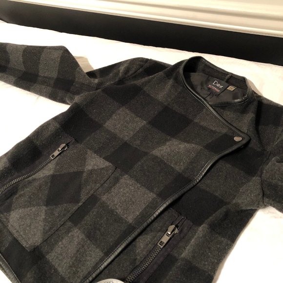 Dex Outerwear Plaid Jacket Size M - Picture 13 of 16